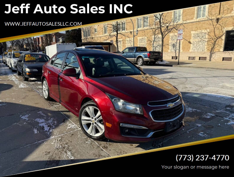 2015 Chevrolet Cruze for sale at Jeff Auto Sales INC in Chicago IL