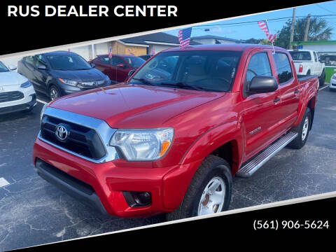 2013 Toyota Tacoma for sale at RUS DEALER CENTER in Lake Worth FL