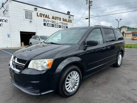 2014 Dodge Grand Caravan for sale at Loyal Auto Sales in Pontiac MI