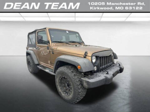 2015 Jeep Wrangler for sale at St. Louis Auto Finance in Saint Louis MO