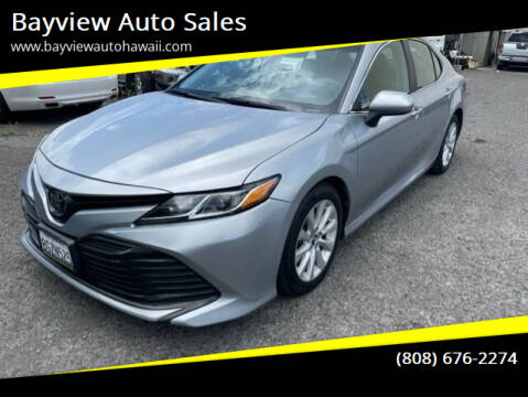 2019 Toyota Camry for sale at Bayview Auto Sales in Waipahu HI