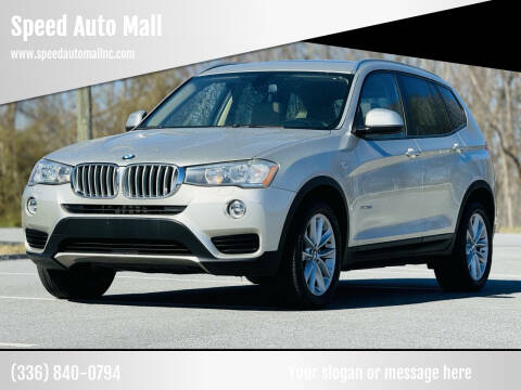 2016 BMW X3 for sale at Speed Auto Mall in Greensboro NC