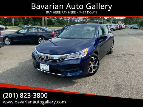 2017 Honda Accord for sale at Bavarian Auto Gallery in Bayonne NJ