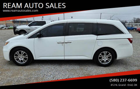 2012 Honda Odyssey for sale at REAM AUTO SALES in Enid OK
