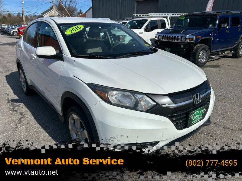 2016 Honda HR-V for sale at Vermont Auto Service in South Burlington VT