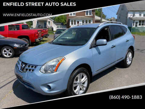 2013 Nissan Rogue for sale at ENFIELD STREET AUTO SALES in Enfield CT