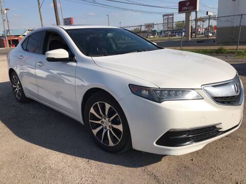 2015 Acura TLX for sale at HOUSTON SKY AUTO SALES in Houston TX