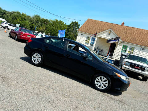 2012 Honda Civic for sale at New Wave Auto of Vineland in Vineland NJ