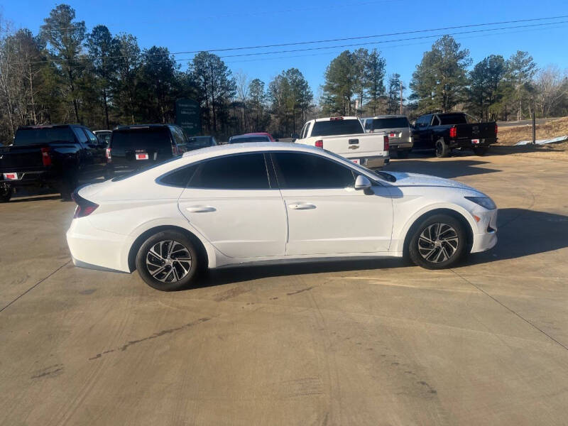 2021 Hyundai Sonata Hybrid Blue