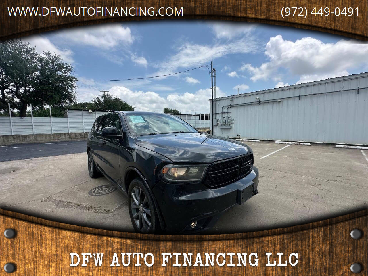 Black 2014 Dodge Durango SXT SXT 4dr SUV 1