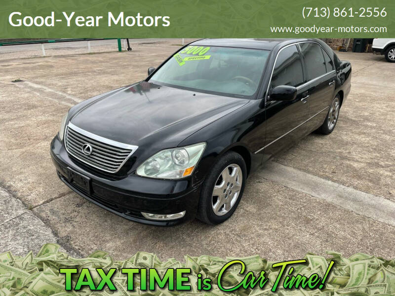 2004 Lexus LS 430 for sale at Good-Year Motors in Houston TX