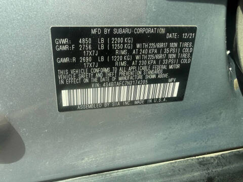 2022 Subaru Outback Premium