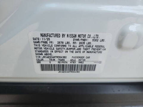 2026 Nissan LEAF SV+