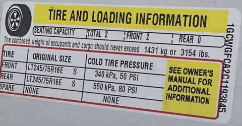 2012 Chevrolet Express 2500