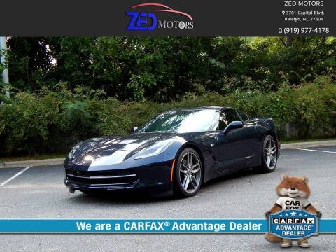 2014 Chevrolet Corvette for sale at Zed Motors in Raleigh NC
