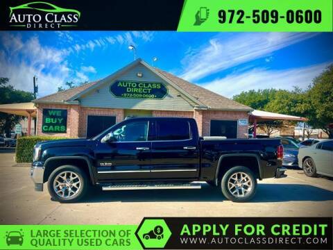 2018 GMC Sierra 1500 for sale at Auto Class Direct in Plano TX