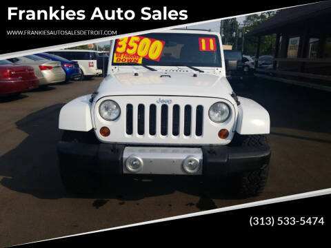 2011 Jeep Wrangler Unlimited for sale at Frankies Auto Sales in Detroit MI