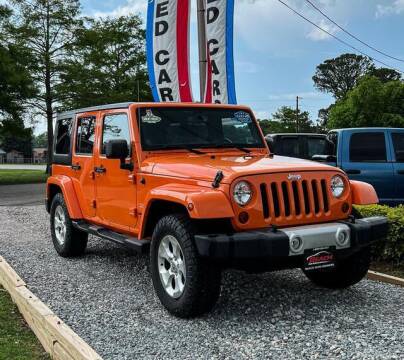 2013 Jeep Wrangler Unlimited for sale at Beach Auto Brokers in Norfolk VA