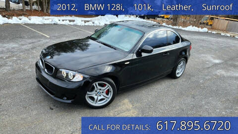 2012 BMW 1 Series for sale at Carlot Express in Stow MA