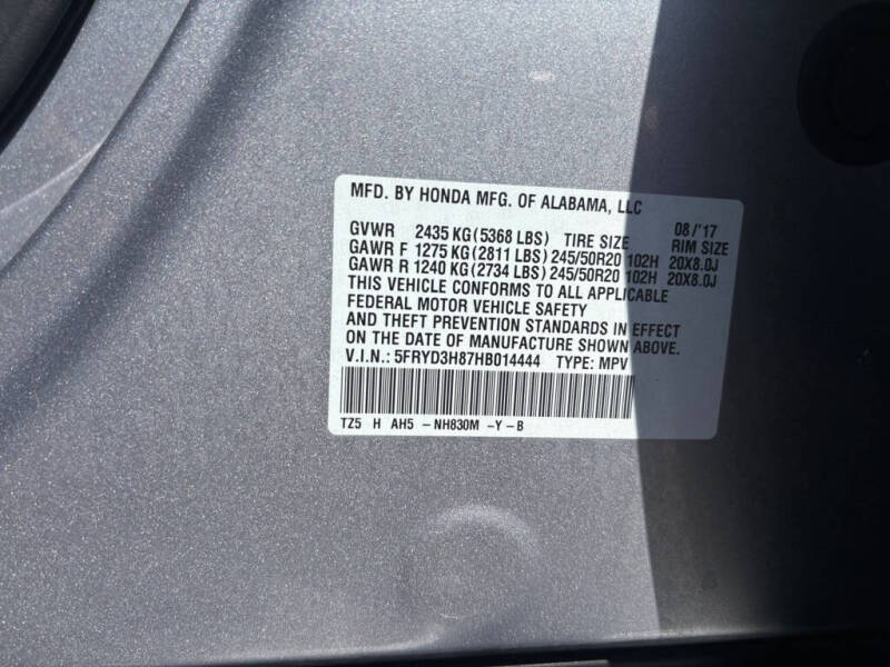 2017 Acura MDX w/Advance