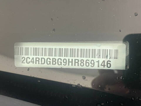 2017 Dodge Grand Caravan SE