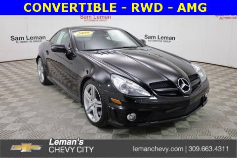 2009 Mercedes-Benz SLK for sale at Leman's Chevy City in Bloomington IL