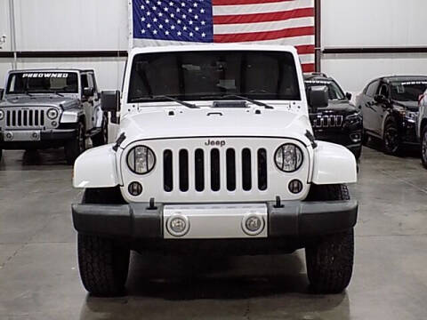 2014 Jeep Wrangler Unlimited for sale at Texas Motor Sport in Houston TX