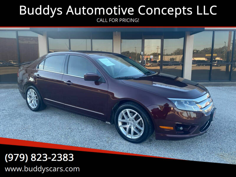 2012 Ford Fusion for sale at Buddys Automotive Concepts LLC in Bryan TX