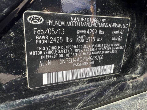 2013 Hyundai Sonata GLS