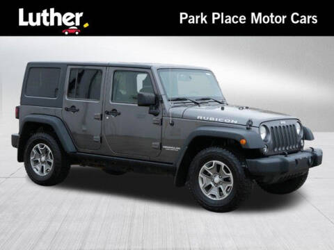 2014 Jeep Wrangler Unlimited for sale at Park Place Motor Cars in Rochester MN