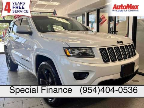 2015 Jeep Grand Cherokee for sale at Auto Max in Hollywood FL