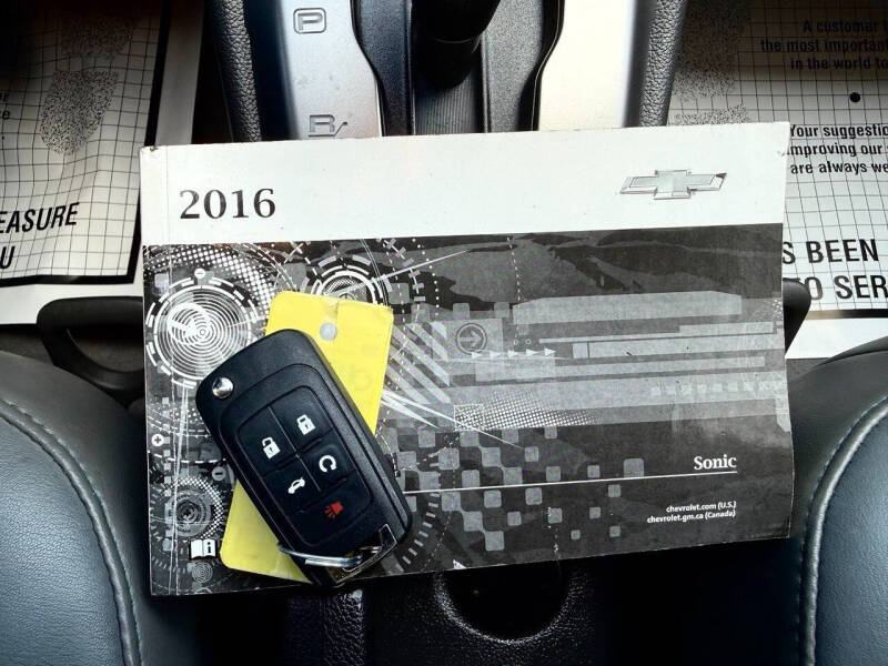2016 Chevrolet Sonic LTZ Auto