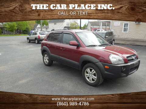 2007 Hyundai Tucson for sale at THE CAR PLACE INC. in Somersville CT