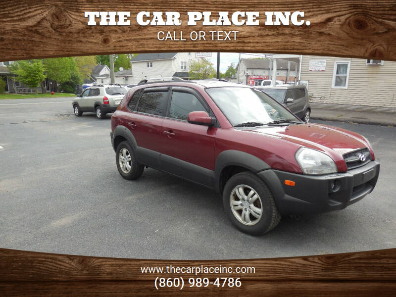 2007 Hyundai Tucson for sale at THE CAR PLACE INC. in Somersville CT