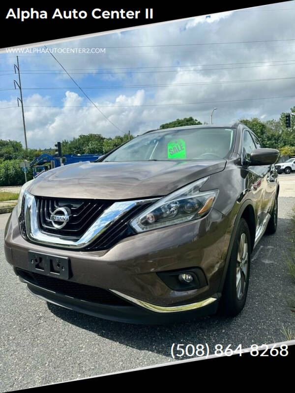2018 Nissan Murano for sale at Alpha Auto Center II in Worcester MA
