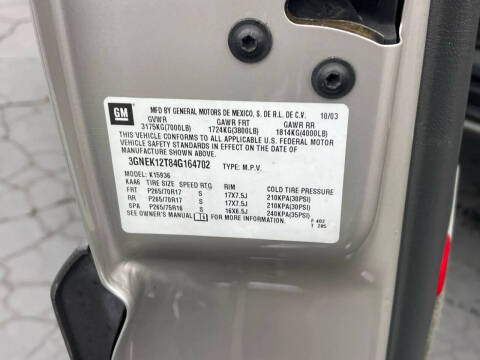 2004 Chevrolet Avalanche 1500