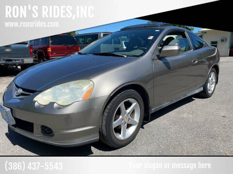 2003 Acura RSX for sale at RON'S RIDES,INC in Bunnell FL