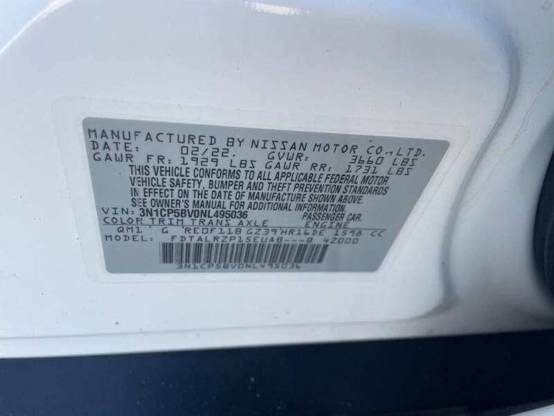 2022 Nissan Kicks S