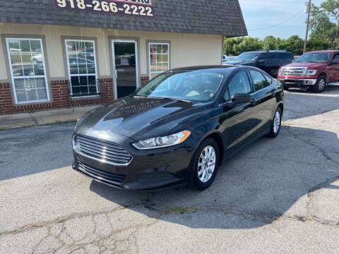 2015 Ford Fusion for sale at Route 66 Cars And Trucks in Claremore OK