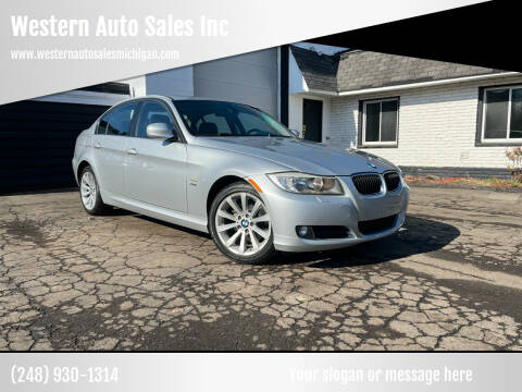 2011 BMW 3 Series for sale at Western Auto Sales Inc in Farmington Hills MI