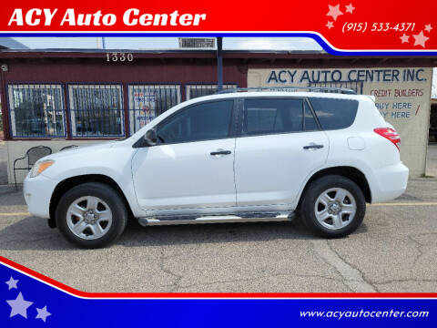 2012 Toyota RAV4 for sale at ACY Auto Center in El Paso TX