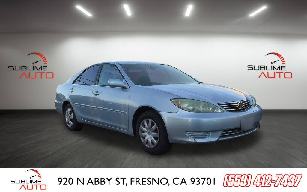 2005 Toyota Camry for sale at SUBLIME AUTO in Fresno, CA