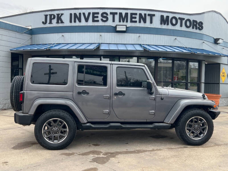 2014 Jeep Wrangler Unlimited for sale at JPK Investment Motors in Lincoln NE