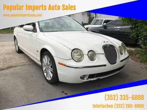 2008 Jaguar S-Type for sale at Popular Imports Auto Sales - Popular Imports-InterLachen in Interlachehen FL