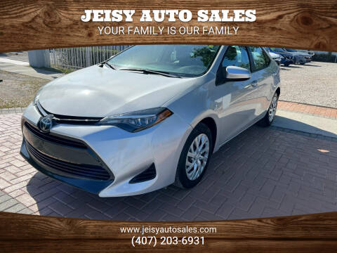 2017 Toyota Corolla for sale at JEISY AUTO SALES in Orlando FL