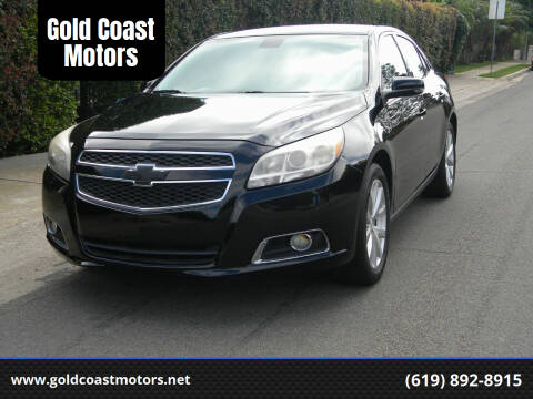2013 Chevrolet Malibu for sale at Gold Coast Motors in Lemon Grove CA