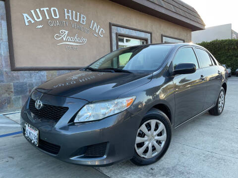 2010 Toyota Corolla for sale at Auto Hub, Inc. in Anaheim CA