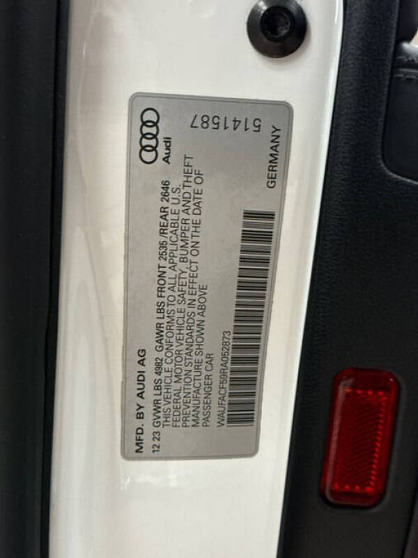 2024 Audi A5 Sportback quattro S line Prem Plus 45 TFSI