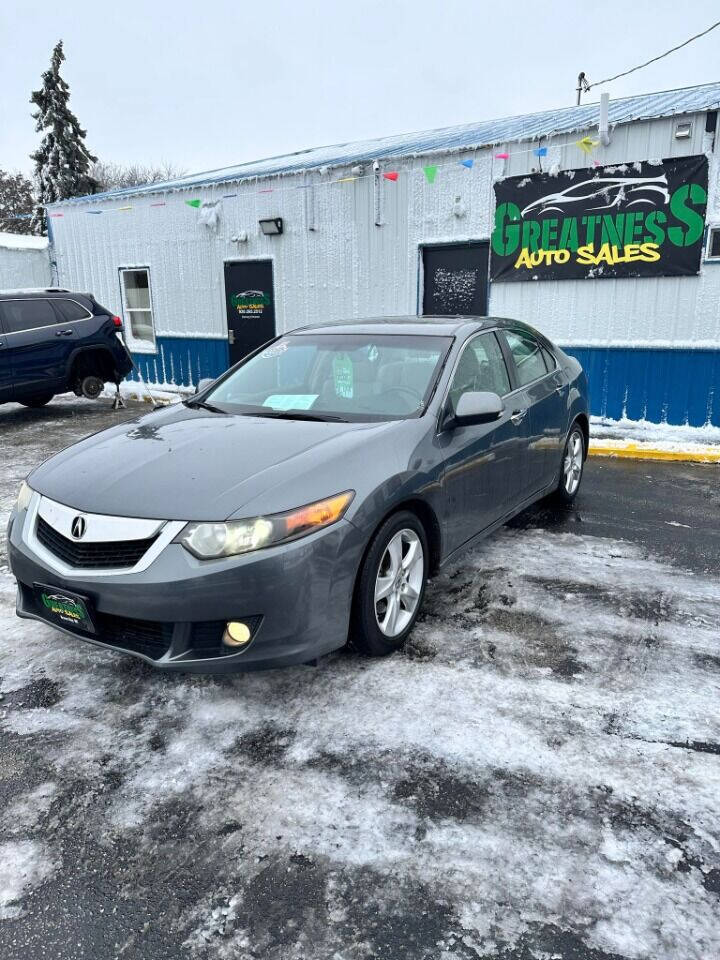 2010 Acura TSX for sale at GREATNESS AUTO SALES in Green Bay, WI