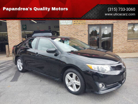 2014 Toyota Camry for sale at Papandrea's Quality Motors in Utica NY